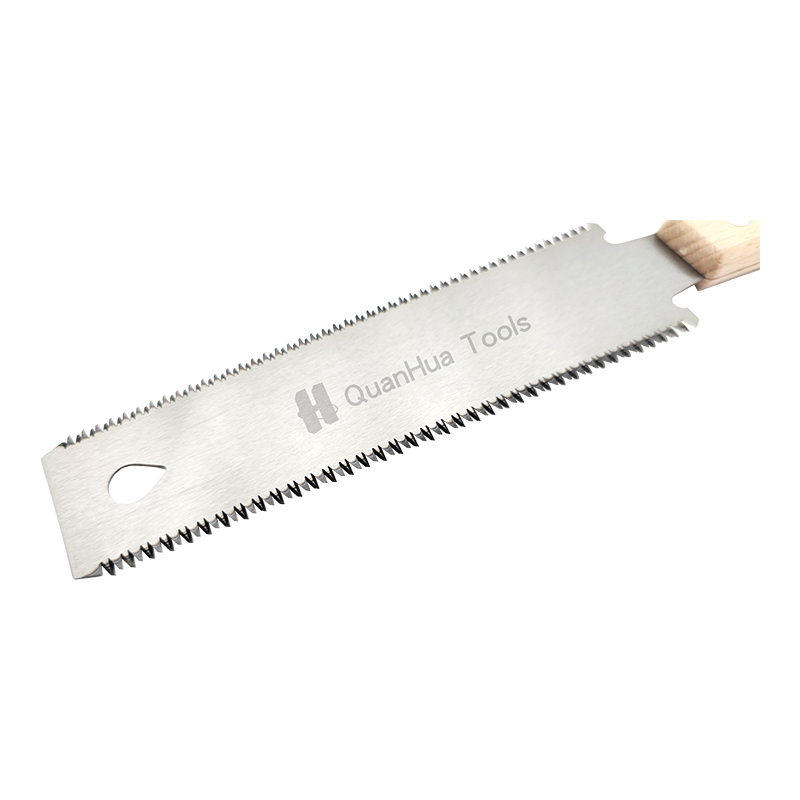 Sega bilaterale con manico in legno per taglio del legno QH-250D