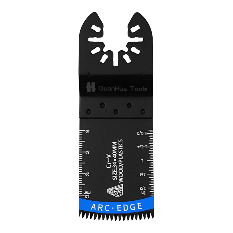 Lama per sega a denti giapponese curva in acciaio ad alto tenore di carbonio da 34 * 40 mm QH-1004EK-HX