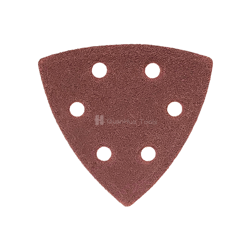 Carta vetrata triangolare per lucidatura di metalli impermeabile 95 * 95 mm
