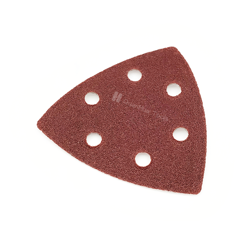 Carta vetrata triangolare per lucidatura di metalli impermeabile 95 * 95 mm